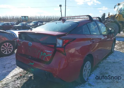 2019 Toyota Prius Le from USA, damaged, VIN JTDKARFU0K3101870